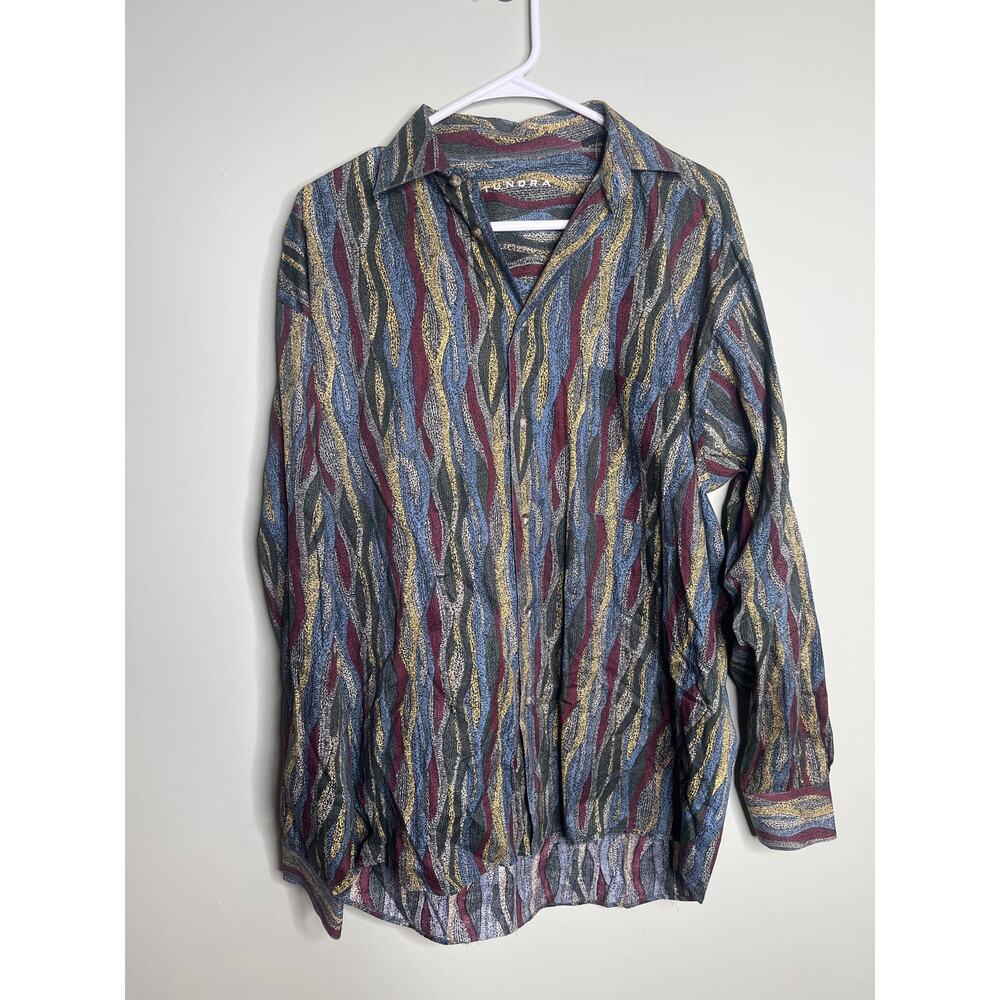 Tundra vintage style dress shirt Medium